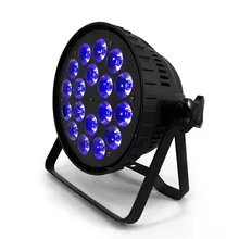 Корпус из алюминиевого сплава 18x18 Вт RGBWA+ UV 6в1 Dj освещение DMX512 lmpemeable IP20 KTV Дискотека DJ вечерние Свадебные Рождественские украшения