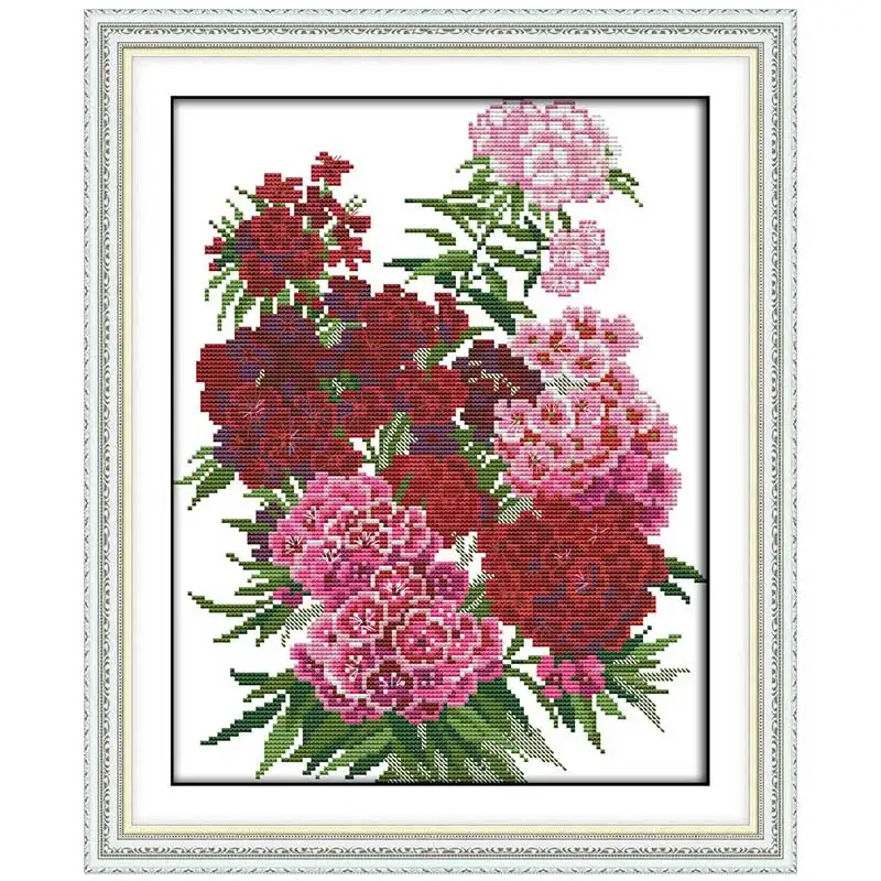 Aliexpress.com : Buy Carnation Flowers Patterns Counted ...