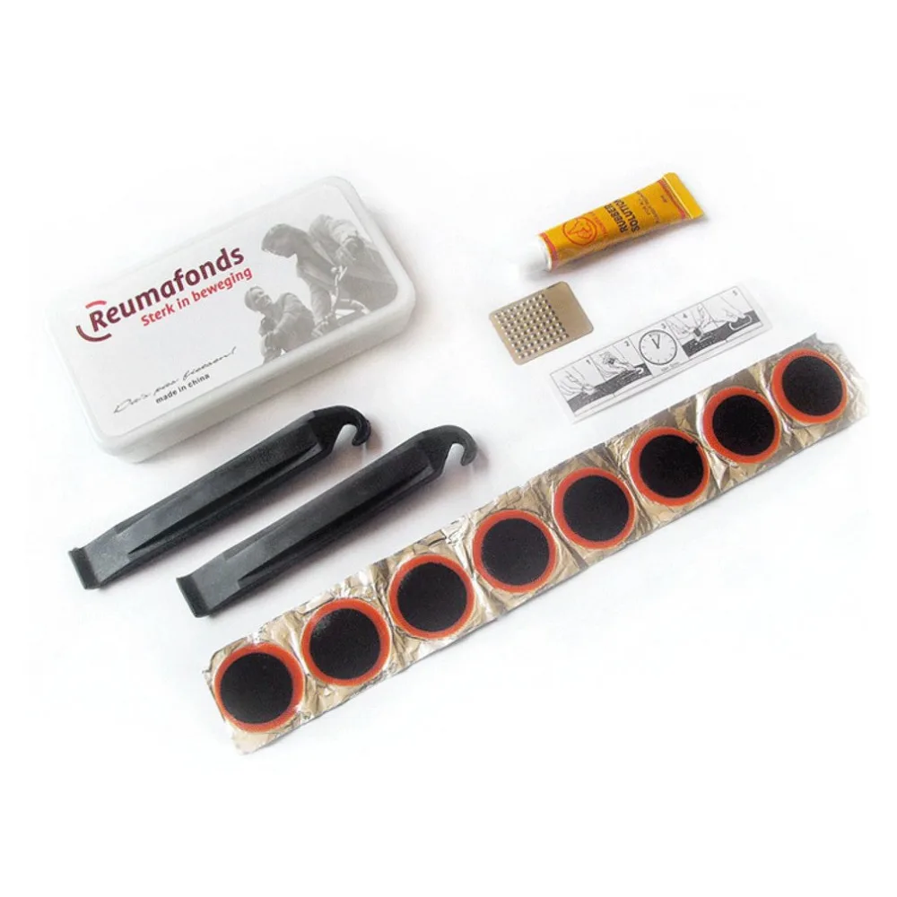 

MTB Bicycle Repair Tools Cycling Flat Tire Repair Rubber Patch Glue Lever Sets Multifunctional Emergency Tire Fix Kit Wholesale