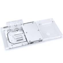 Водоблок для Sapphire Nitro+ Radeon Rx Vega 64 8Gb Hbm2(11275-03-40G) полное покрытие Gpu медный блок радиатора Rgb