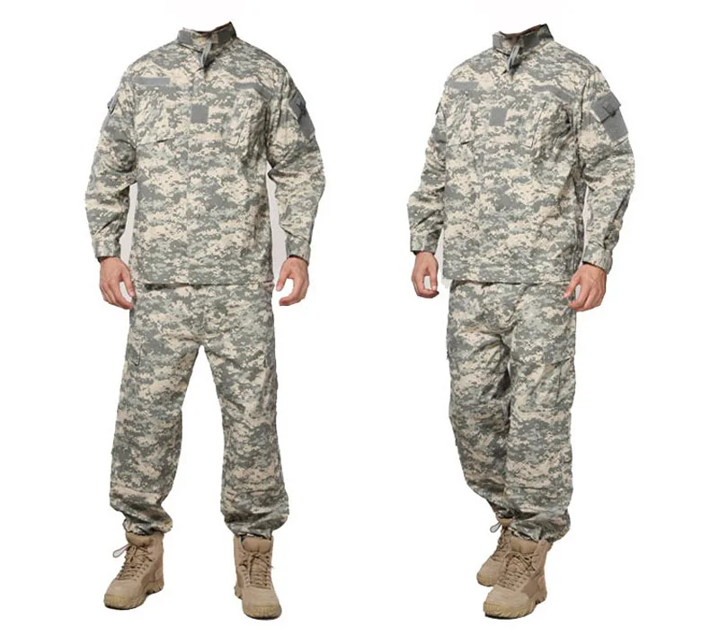 Refire gear RU US армейский Камуфляжный комплект одежды для мужчин Тактический Мультикам боевой костюм Пейнтбол страйкбол камуфляж военная форма Одежда - Цвет: ACU