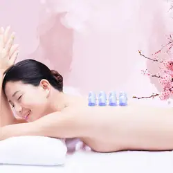 1 шт силиконовый массажер для век вакуумный антицеллюлитный массажер для тела здоровье китайские Банки релаксации терапии массажер