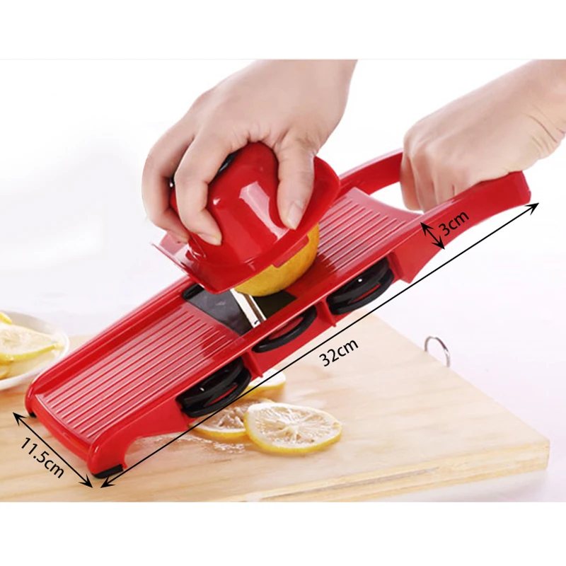 

10pcs/set Manual Potato Slicer Vegetable Fruit Cutter Stainless Steel Mandoline Onion Peeler Carrot Grater Dicer Kitchen Tools