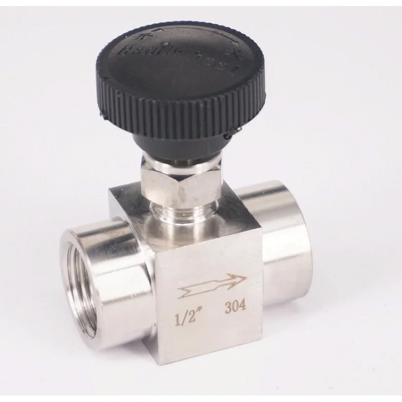 1/2" BSP female 304 Stainless Steel Flow Control Shut off Needle Valve