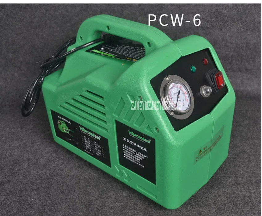 PCW-6 автоматический домашний насос высокого давления для очистки кондиционера портативная Автомойка машина самовсасывающий 220 В/50 Гц 550 Вт 6л/мин