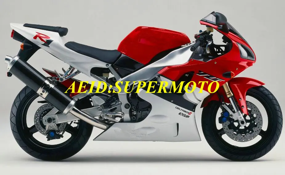 Комплект обтекателей для мотоцикла YAMAHA YZFR1 98 99 YZF R1 YZF1000 1998 1999 ABS пластик красный