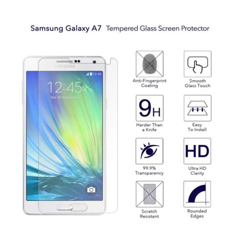 2.5D 0 26 мм 9H закаленное стекло для Samsung Galaxy A3 2015 A3000 A300 SM A300F защитная пленка|Защитные
