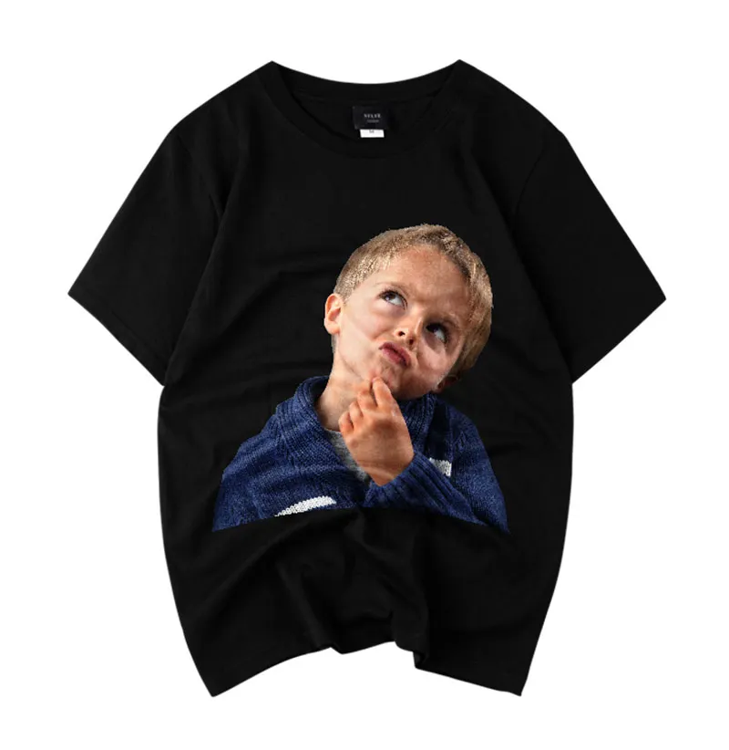 

Uzzang Spring and Summer Cotton T-shirt Women Child Printing Simple Couple Tshirt Short Sleeves T Shirt Harajuku
