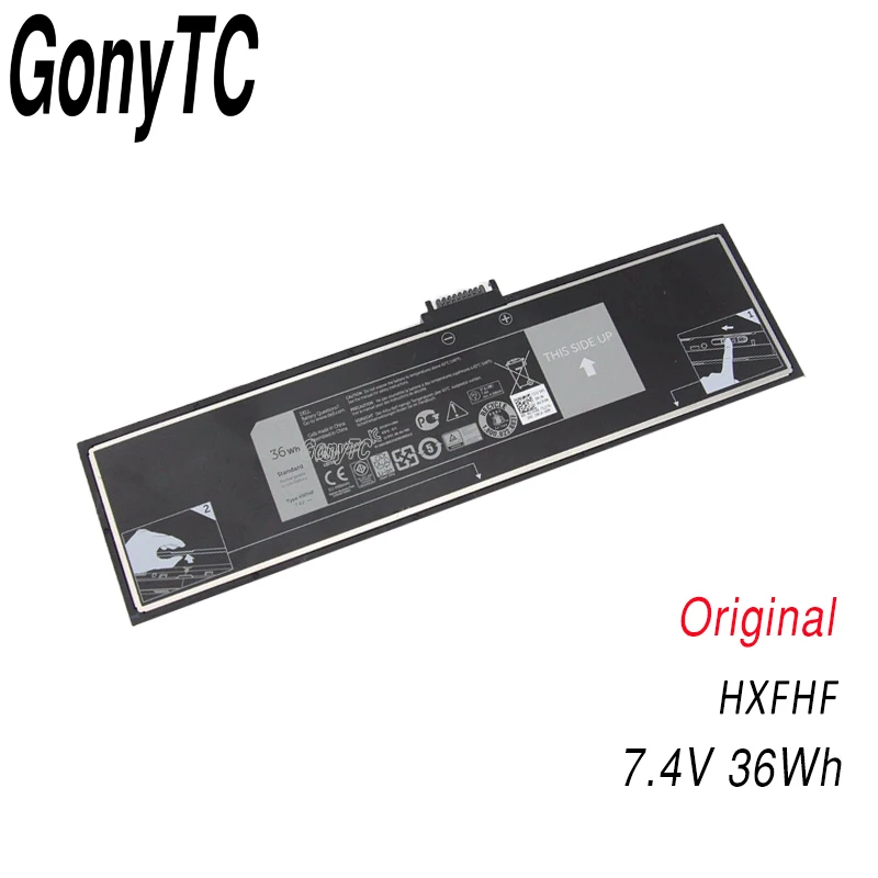 

GONYTC New Original HXFHF Laptop Battery For dell for Venue 11 Pro (7130) 11 Pro (7139) 11 Pro 7140 HXFHF VJF0X 7.4V 36WH