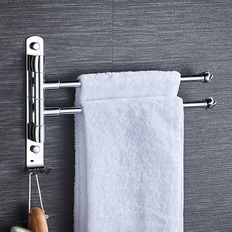 Black Towel Rail Black Towel Bar Towel Rails Bathroom Rack Wall Mounted Rack Movable Bars Hardware Bathroom ADE1036