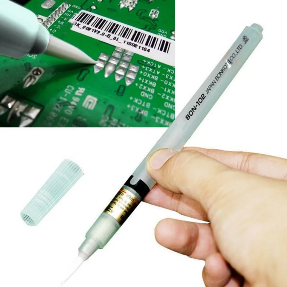 high quality 1pcs 7ML BON 102 Soldering Pen PCB Soldering Solder Tool