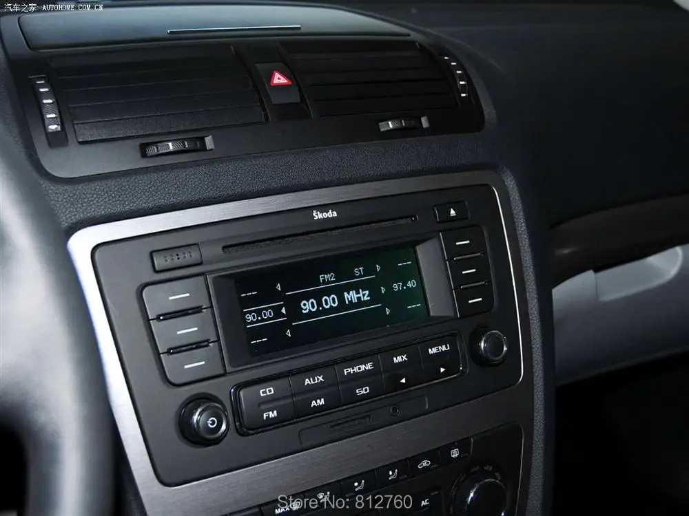 Excellent Android 9.0 Octa Core 4G RAM 1024x600 Car DVD GPS For Skoda Octavia 2012 2013 Car Radio Head unit WiFi 3G Video Audio Player 1