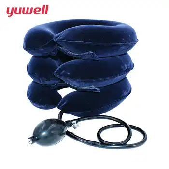 

yuwell Cervical Vertebra Collar Traction Support Therapy medical neck brace inflatable neck collar Massager Cushion neck massage