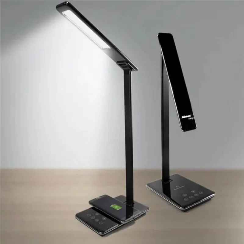

LED Desk Lamp with Wireless Charger for iPhone X 8 8 Plus Fast Charger for Android Phone Universal Samsung Xiaomi Huawei HTC