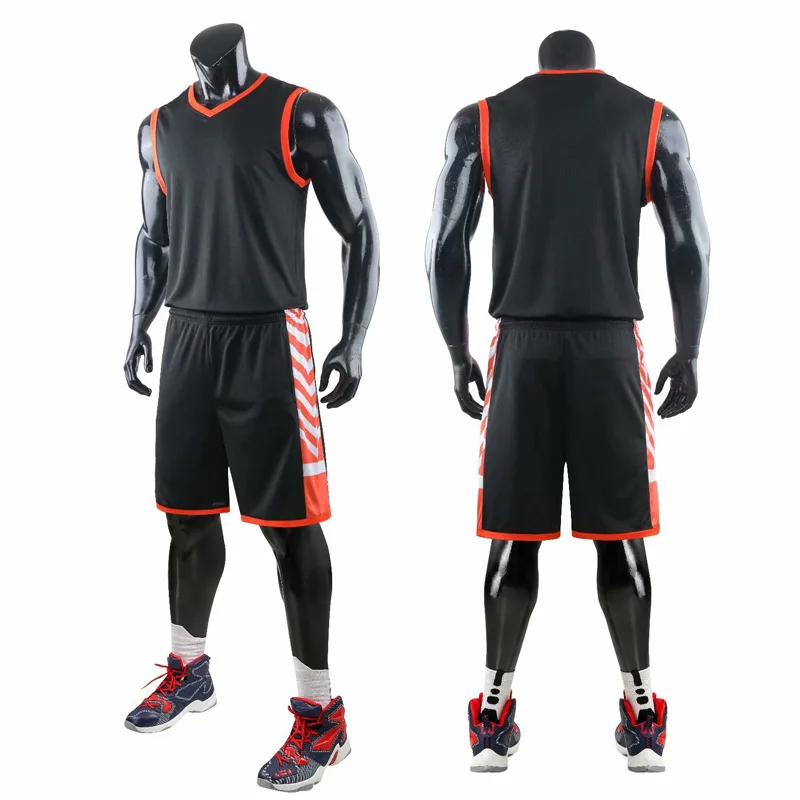 Billig Kinder Männer Basketball Uniformen Set Kits Sport Kleidung Jugend Jungen Mädchen Ausbildung Blank Basketball Trikots College Trainingsanzüge Benutzerdefinierte