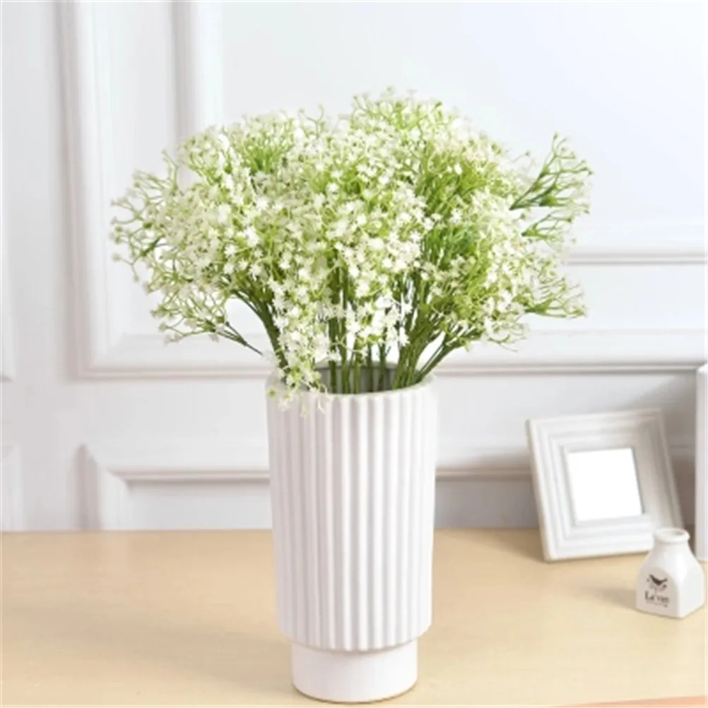

1PC DIY Beautiful Gypsophila Artificial Fake Silk Flowers Baby Breath Plant Home Wedding Decorations Hot Sale 3 Colors