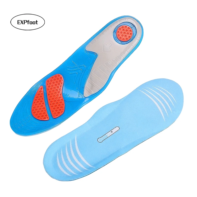 

EXPfoot Leisure Plantar Fasciitis Insoles Shoe Inserts Cavity decompression design for Bone Spurs Pain Relief Protectors G07