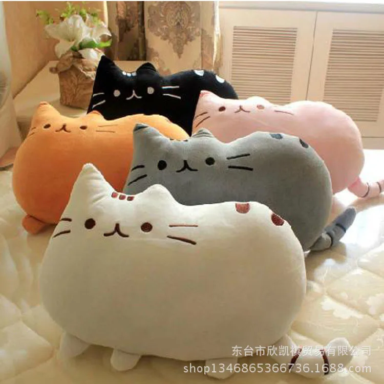

creative Valentine's Day present lovely cat plush toy about 40cm cushion soft pillow ,birthday gift w5367