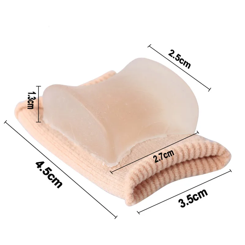 1 Pair Big Toe Separator Hallux Valgus Corrector Bone Thumb Straightener Bunion Stretchers Protector Massage Foot Care Tools