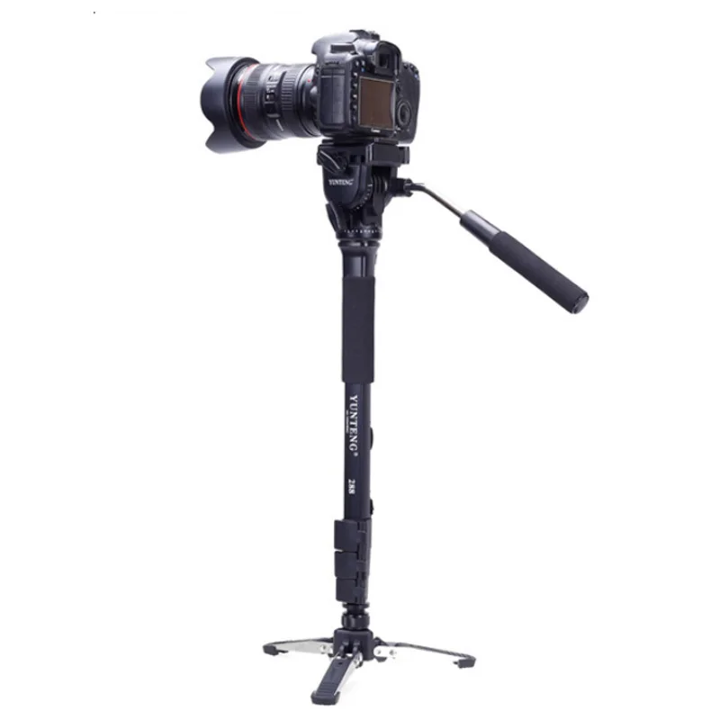 

VCT-288 Camera Monopod Tripod with Fluid Video Pan Head Unipod Holder for Professional Studio for Canon for Nikon DSLR