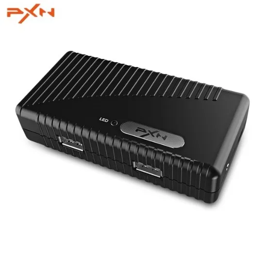 

PXN k10 Portable Mouse and Keyboard Converter Mobile FPS Game Controller Converter for Android System Dual USB Ports