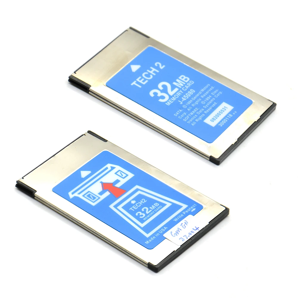 Высокое качество Tech 2 для SAAB Tech2 6 программного обеспечения 32MB карты Opel/Isuzu/Holden/Suzuki