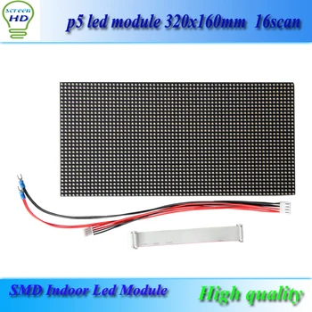 

wholesale price p5 indoor full color led module size 320*160 smd3528 1/16 scan for RGB color LED screen
