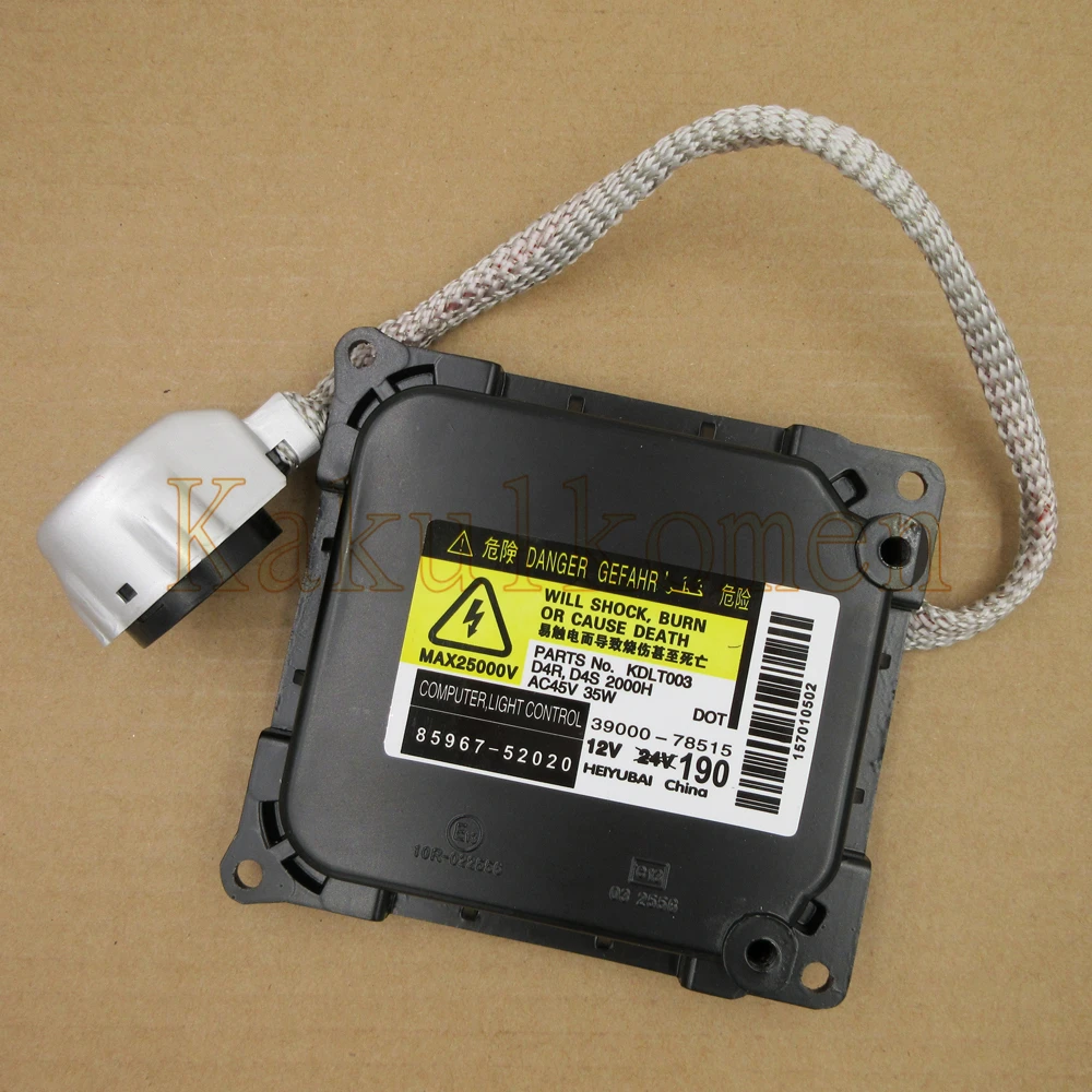 

D4S D4R HID Xenon Headlight Ballast Control Unit Module ECU 031100-0560 031100-0294 031100-0561 DDLT003 KDLT003 For Toyota Lexus