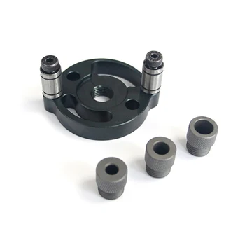 

6/8/10mm Hole Jig Centering Vertical Centerline Drill Positioner Kit Accessories Accurate Woodworking