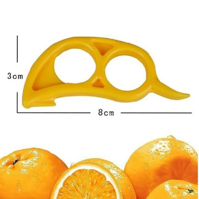 

Plastic Orange Peelers Lemon Grapef ruit f ruit Slicer Opener Cutter Kitchen Gadgets At Random