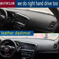 for Kia Optima K5 2010 2011 2012 2013 2014 2015 Leather Dashmat Dashboard Cover Car Dash Mat SunShade Carpet pads accessories