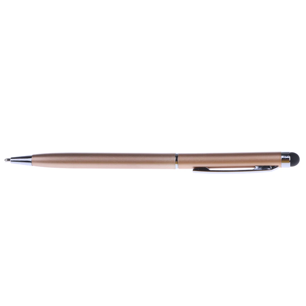 Universal Capacitive Pen Touch Screen Stylus Pencil For Pad Phone Tablet Laptop Gold