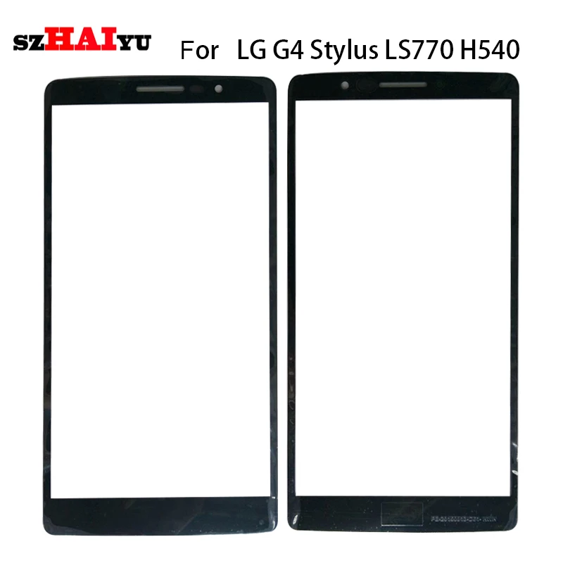 SZHAIYU Outer Lens Glass Front Screen Panel Top Replacement For LG G4 Stylus LS770 H540 H631 Ms631 H635 stylo | Мобильные телефоны