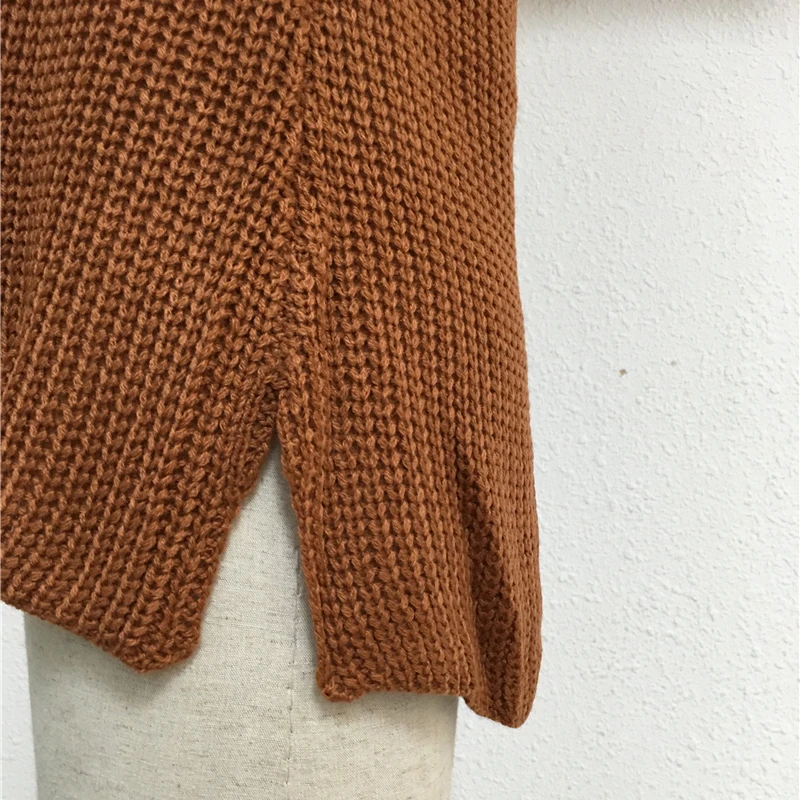 Повседневная водолазка без рукавов, вязаный свитер, жилет для женщин, модная уличная одежда, пуловеры для женщин, Осень-зима, джемперы большого размера