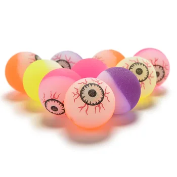 

10 Pcs/lot Children of Pinball Mixed Bouncy Toy Ball Kids Child Elastic Rubber Funny Toys Stress Air Ball Outdoor Fun Sports