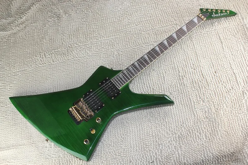 free shipping high quality Jackson KE2 Kelly green guitar custom shop