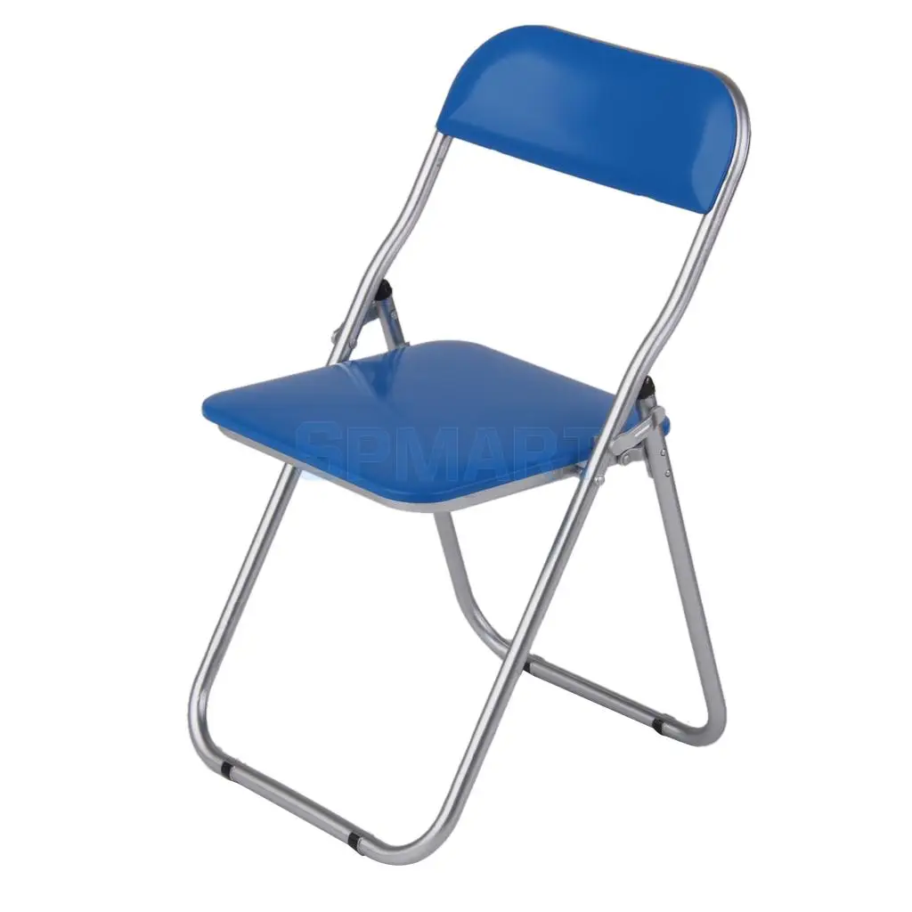 MagiDeal Folding Chair for 1/6 Hot Toys 12'' Soldiers Action Figure Dolls Acc Dollhouse Garden Furniture Decor Model Toy 3Colors