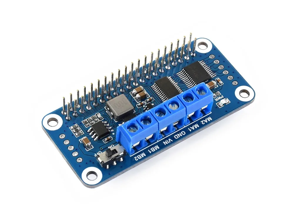 Шляпа водителя Waveshare для Raspberry Pi Zero/Zero W/Zero WH/2B/3B/3B + с интерфейсом I2C новые продукты