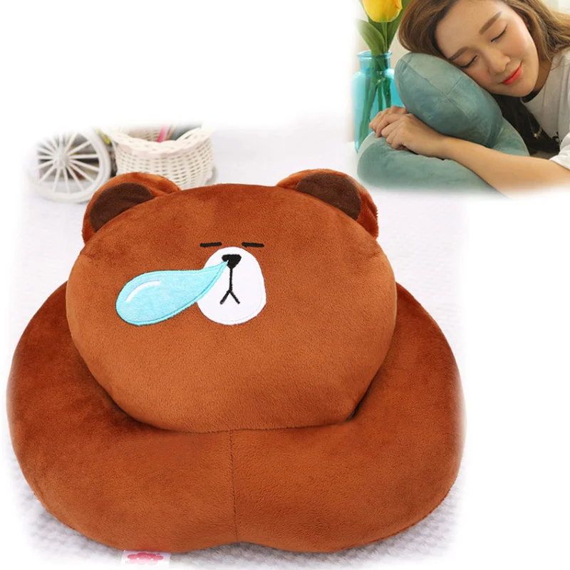 

25 Color 100% Quality Cartoon Totoro Cotton Cushion Pillows Portable Outdoor Travel Cushion Nap Neck Sleeping Bedding Pillows
