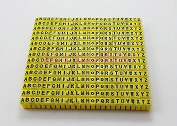 

freeshipping Cable Markers M0 M1 M2 M3 Colourful C-Type Tag Label For 1.5 to 6mm2 ABCDEFGHIJKLMNOPQRSTUVWXYZ different number