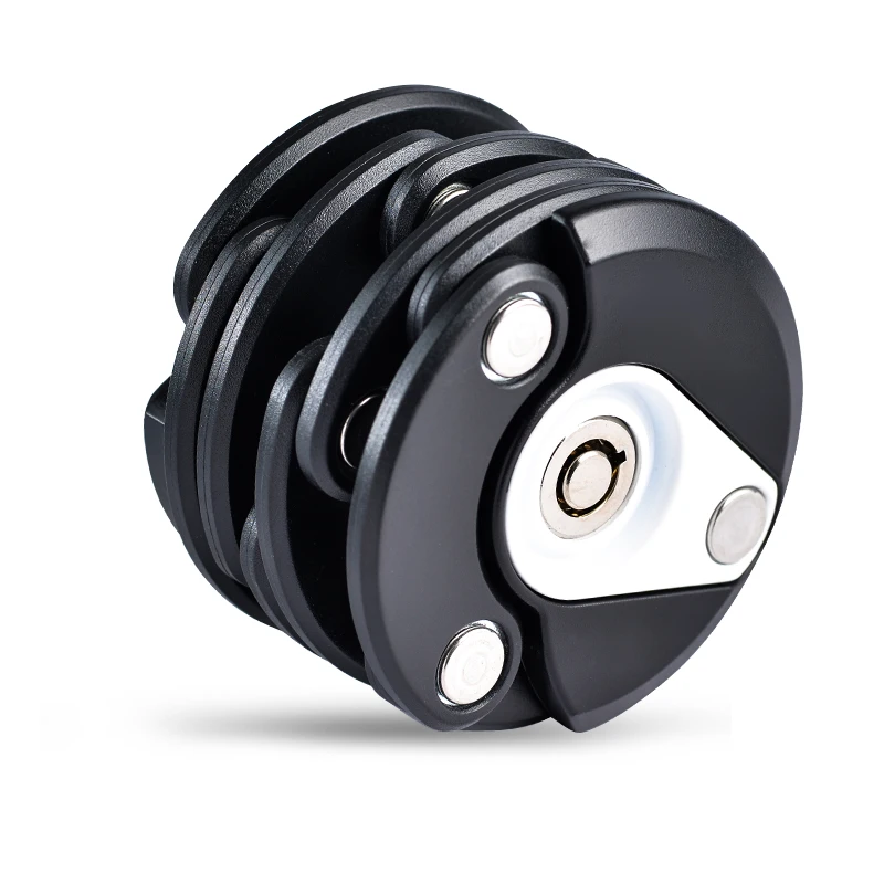 

Hurricane Bike Anti Theft Mini Foldable Chain Lock Folding-locks Hamburg-Lock Bicycle Cycle Cycling Locks 4 Colors