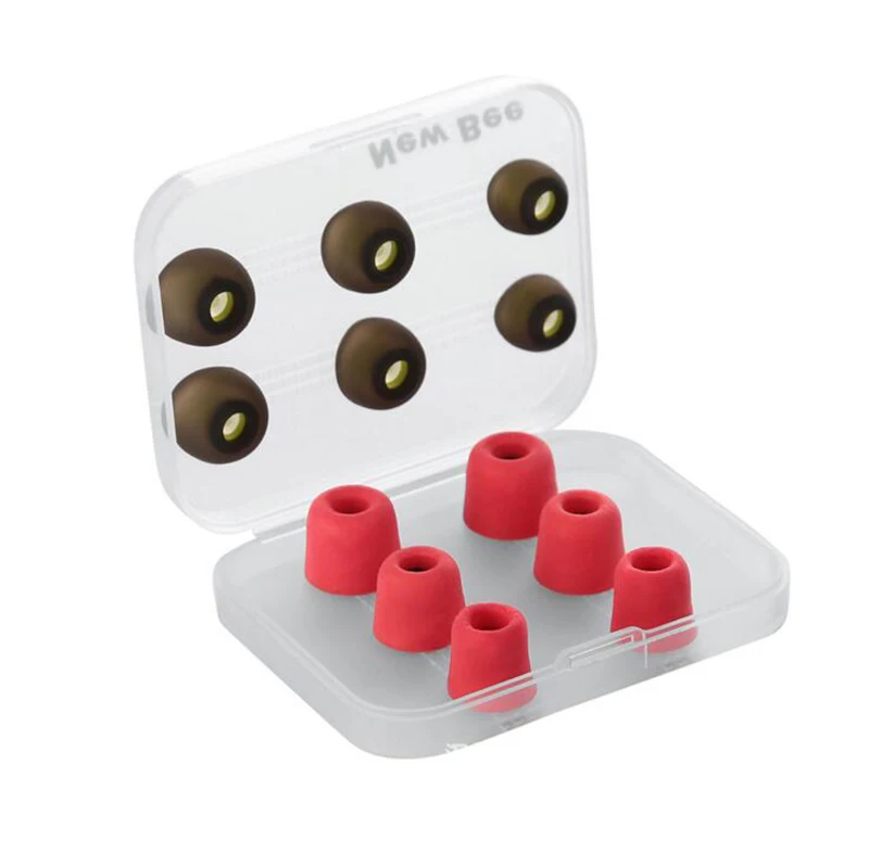 SOROPIN 6 pairs Silicone Gel Eartips Headphone Cap Replacement Earpad