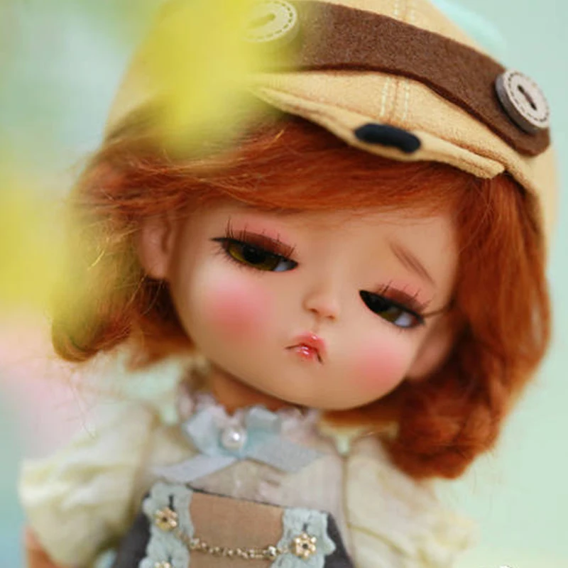 

G.B mystic1/8 BJD Doll BJD/SD Fashion LOVELY model Resin Joint Doll For Baby Girl Birthday Gift random eyes