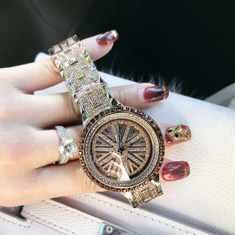 

News hand BIA fashion Trend Diamond watch Ms. Steel belt quartz Table