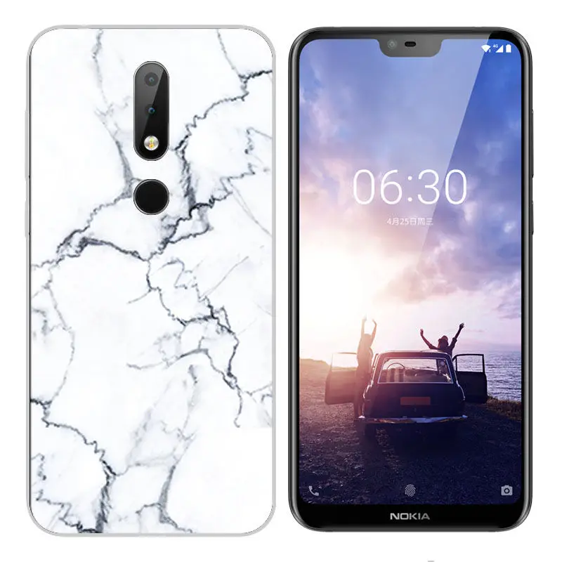 Arvin Cover for Nokia X6 2018 Case Nokia 3.1 6.1 Smart Back Protective Fundas Painted Phone Cover for Nokia 2 3 5 6 7 8 9 Shell (18)