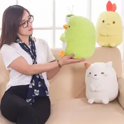 Мультфильм Sumikko Gurashi Sumikkogurashi 30 см плюшевые подушки мультфильм мягкие куклы игрушечные лошадки подарок для детей #1116