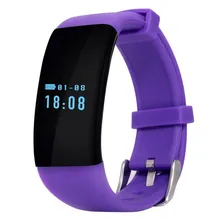 D21 Heart Rate Sport Bluetooth Smartwatch Wristbands Sleep Monitor Health Tracker 0.66 Touch Screen Waterprrof for Android IOS