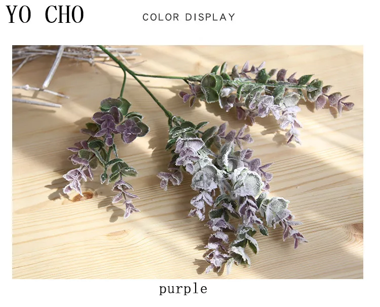 Money leaves Eucalyptus Artificial Flower 7