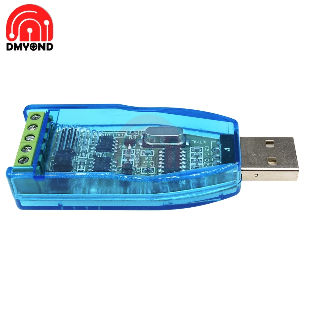 Промышленный преобразователь USB в RS485/422 RS422 Модернизированный CH340G CH340 RS485