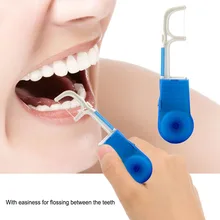 30 метров зубная нить встроенная катушка воска Замена провода стоматологические зубочистки межзубной шунт щеток